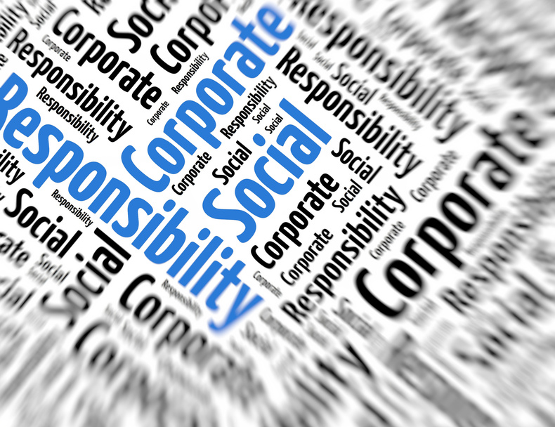 Viele Wiederholungen des Wortes Corporate Social Responsibility